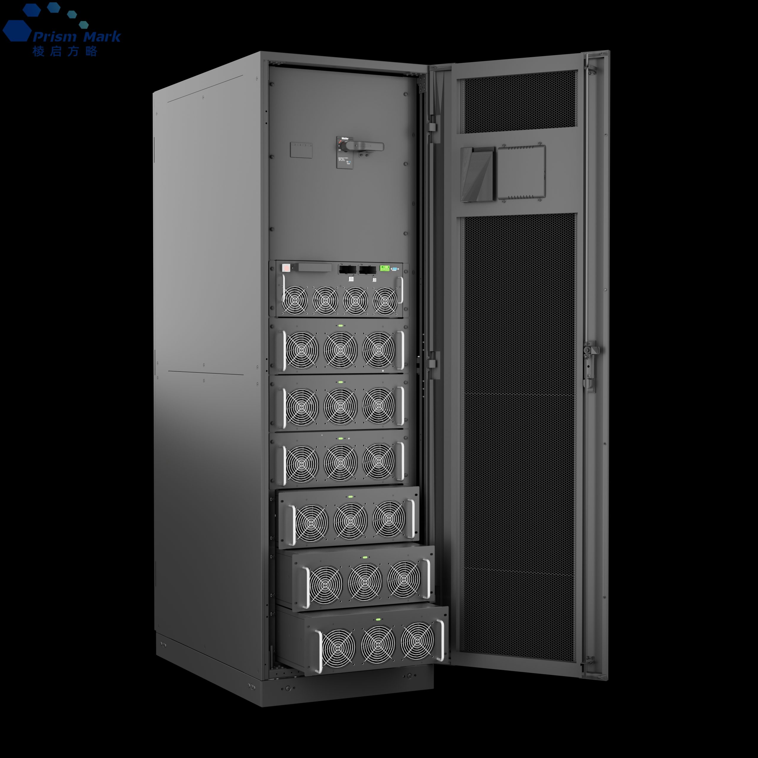 50-300kW Modular UPS Cabinet With LED Screen