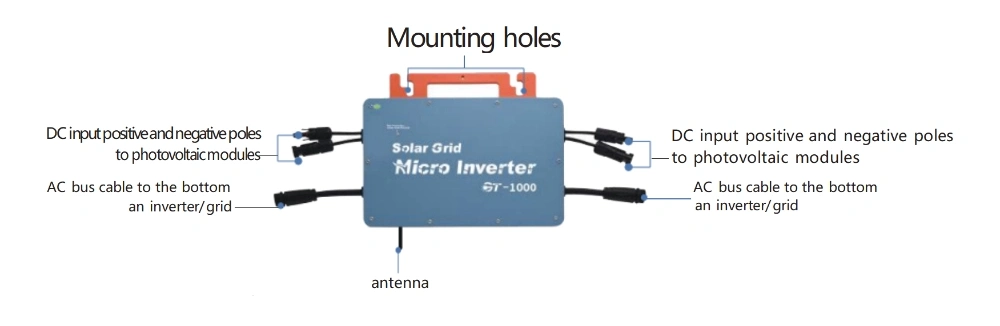 600W-1000W Die-cast micro inverter