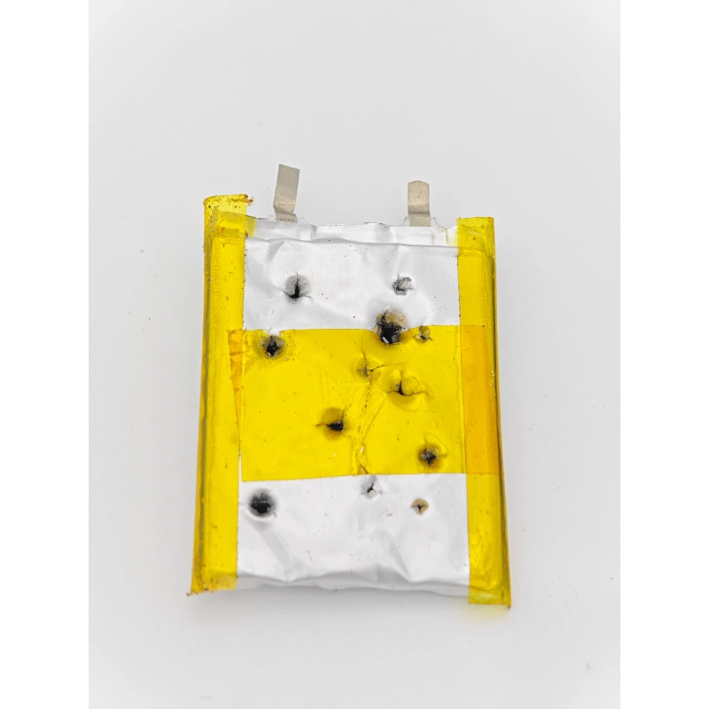 Explosion-Proof Laminated Solid-State Battery test