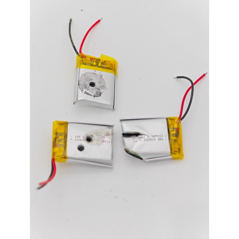 Self-Ignition Pouch-Type Laminated Solid-State Battery Test