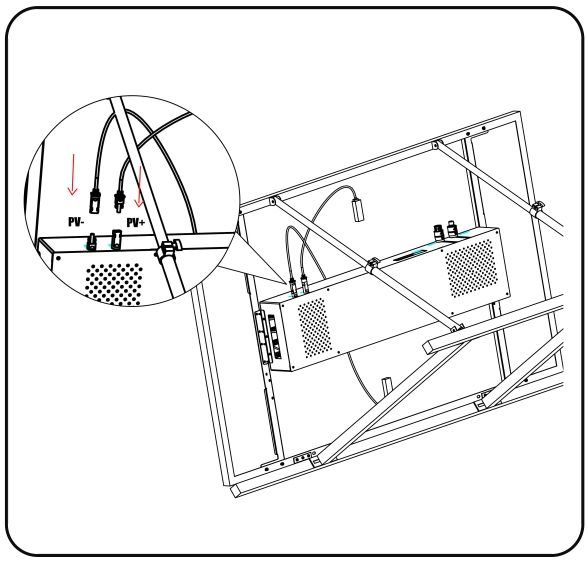 All-in-one Solar Storage System Installation Step 3